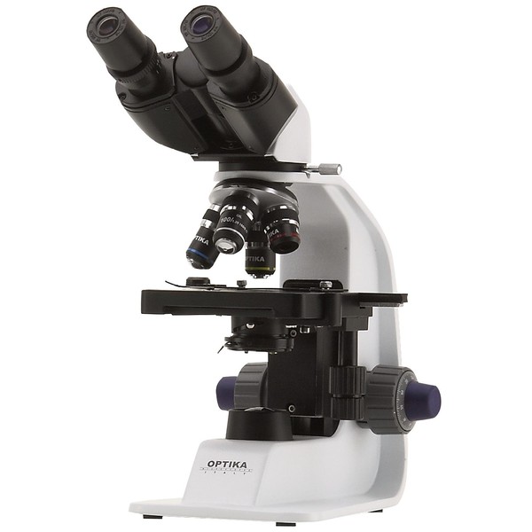 Optika Microscoop B-159, bino, DIN, achro, Kreuztisch, 40x-1000x, LED 1W