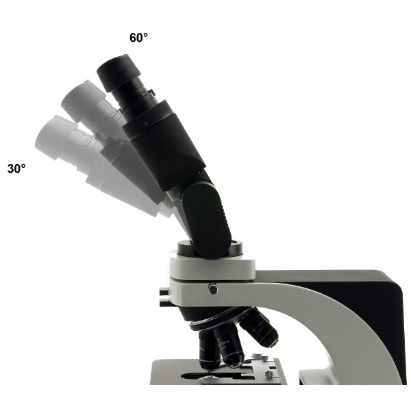 Optika Microscoop B-500 ERGO, Binoculair, ERGO kop, plan objectieven, LED