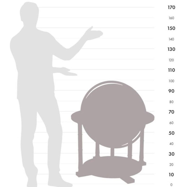 Zoffoli living Staande globe Aries 60cm