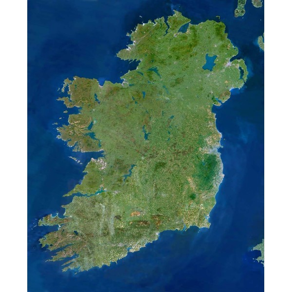 Planet Observer landkaart Ierland