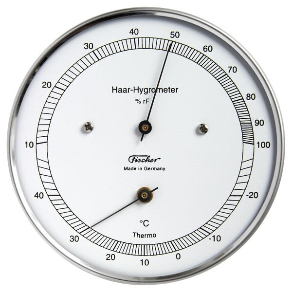 Eschenbach Weerstation Thermo-hygrometer, roestvrij staal, 528203