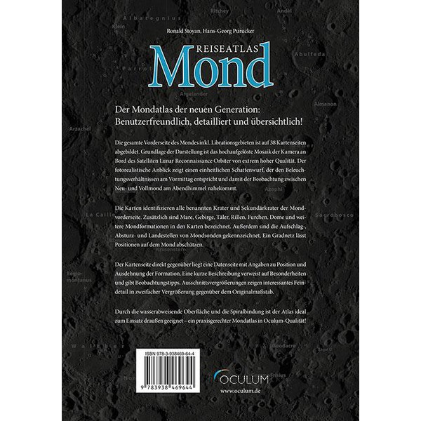 Oculum Verlag Oculum uitgeverij, Reiseatlas Mond (Duits)