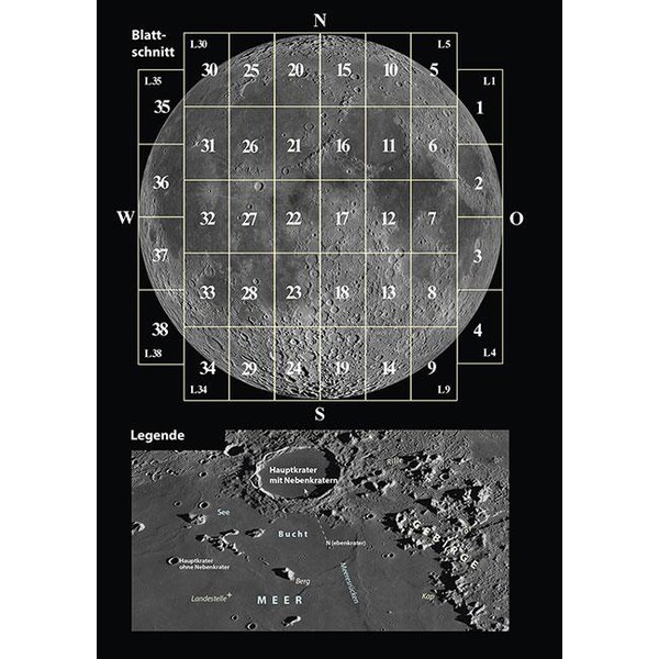 Oculum Verlag Oculum uitgeverij, Reiseatlas Mond (Duits)