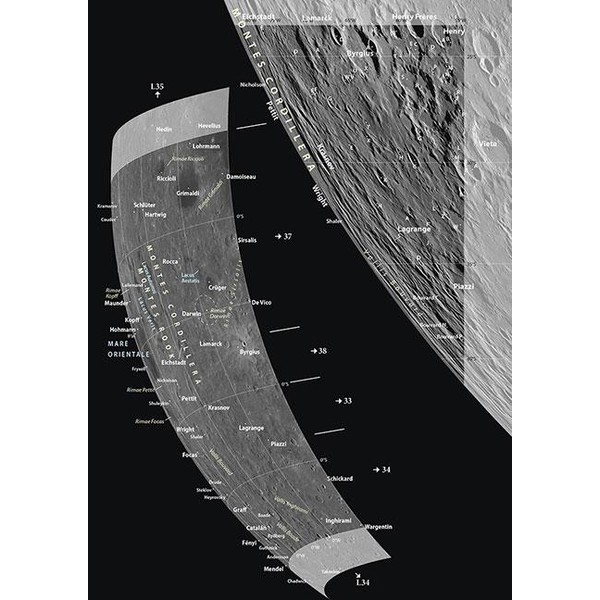 Oculum Verlag Oculum uitgeverij, Reiseatlas Mond (Duits)