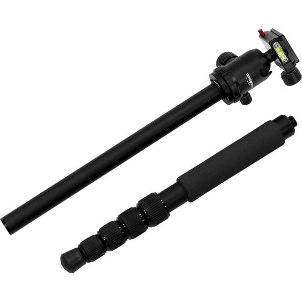 Omegon Pro aluminium driebeenstatief + Driewegkop Pro PD80 statief panoramakop