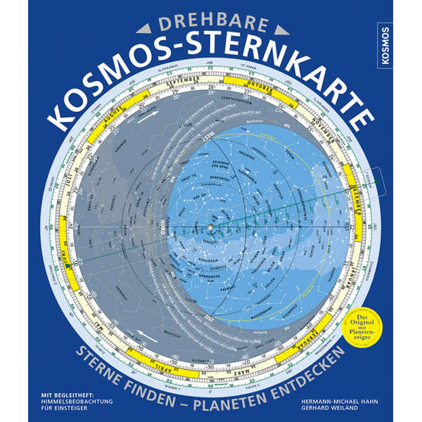Kosmos Verlag Draaibare sterrenkaart (Duits)