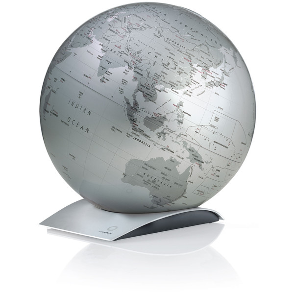 Räthgloben Globe Capital Q Silver 30cm