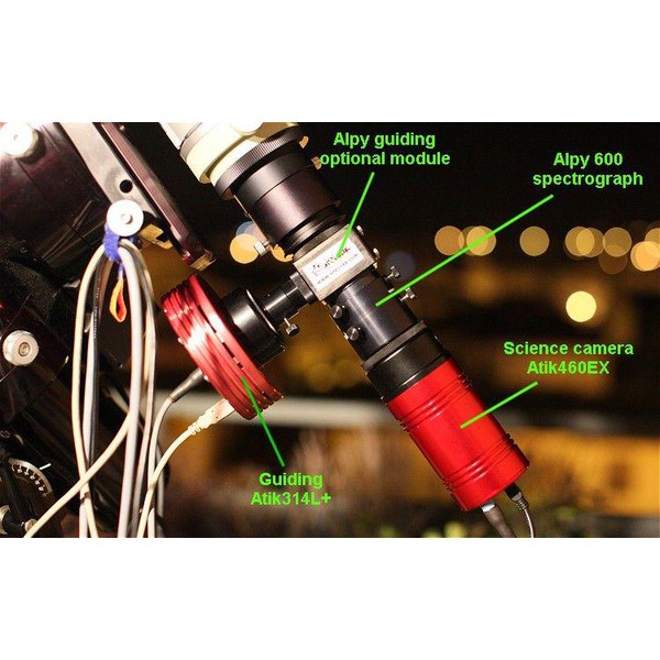 Shelyak Alpy & UVEX guiding module