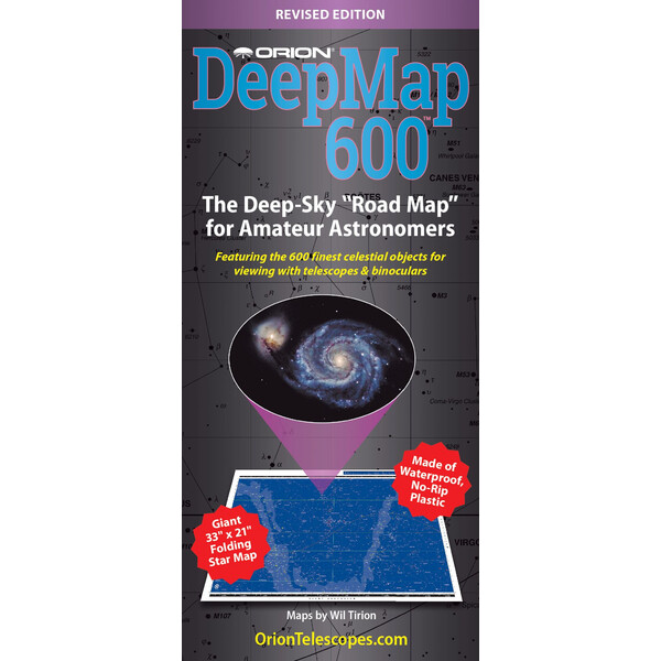 Orion Poster Deep Map 600, vouwkaart (Engels)