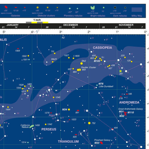 Orion Poster Deep Map 600, vouwkaart (Engels)