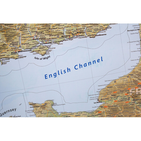 GeoMetro Kaart United Kingdom (100 x 140 cm)