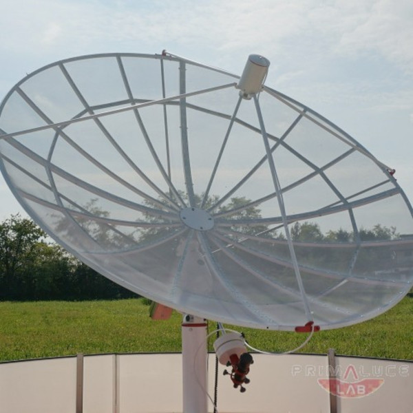PrimaLuceLab Telescoop Spider 230 radio telescope, with EQ-6 mount and pier