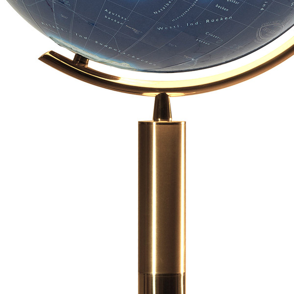 Columbus Staande globe Duo Azzurro Roestvrij staal/Wenger 40cm