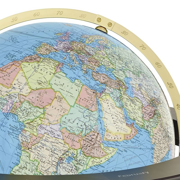 Columbus Staande globe Duo grote glazen bol Staand model T205150