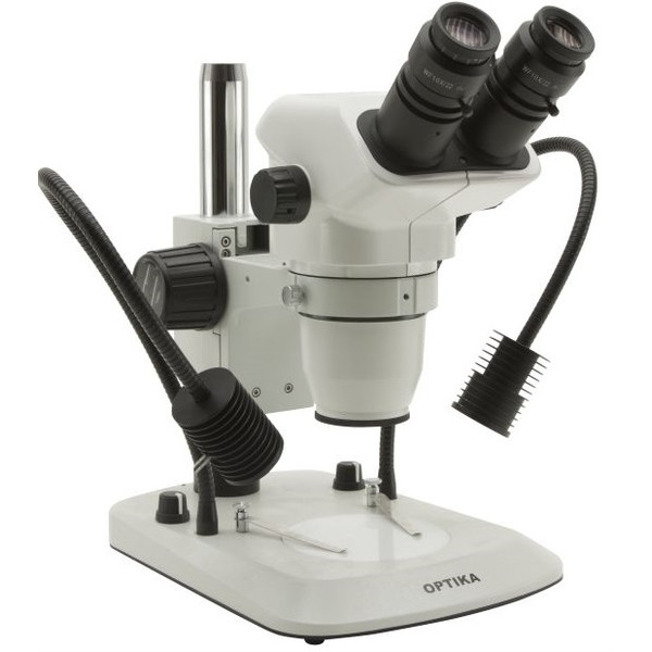 Optika Zoom stereomicroscoop 7x-45x SZN-5, binoculair, LED