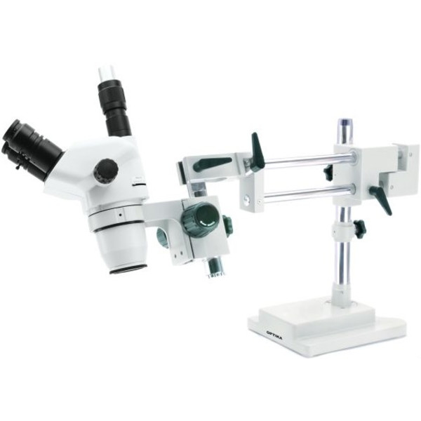 Optika SZN-10 microscoop, trinoculair, 7x-45x, zwenkstatief