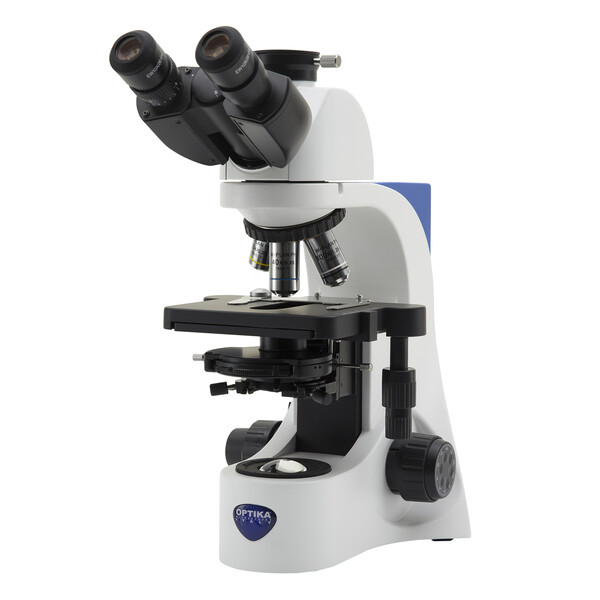 Optika microscoop B-383Ph, plan, trinoculair, X-LED, DIN