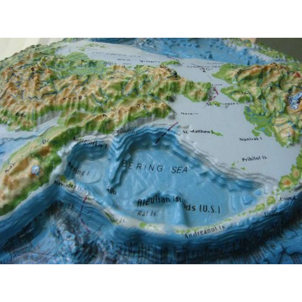 geo-institut Staande reliëfglobe (Duits) 65cm