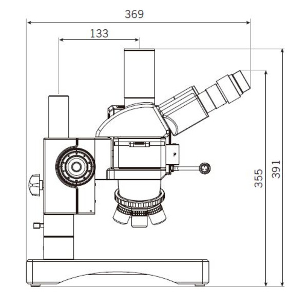 Motic Microscoop BA310 MET-H, binoculair