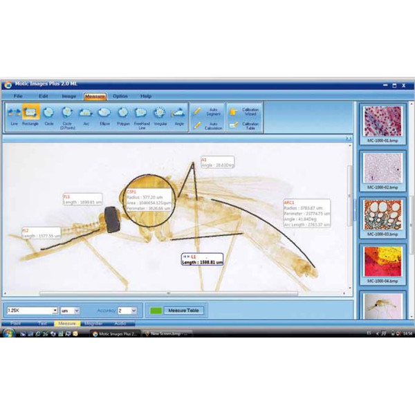 Motic Microscoop DM-1802, mono, digital, 40x - 400x