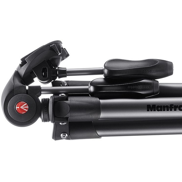 Manfrotto Compact Advanced camerastatief-set, zwart