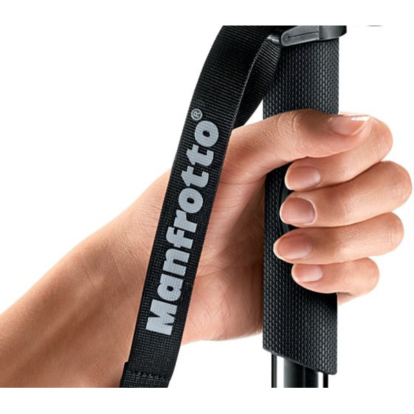 Manfrotto Aluminium monopod Compact Light eenbeenstatief, zwart