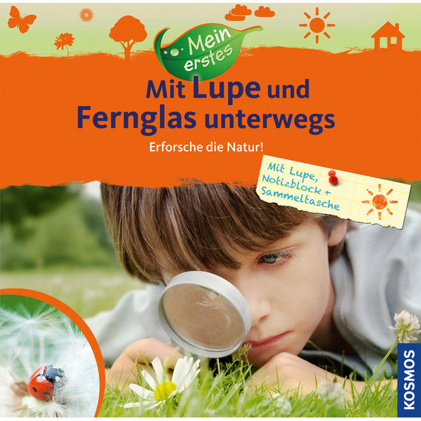 Kosmos Verlag Mein erstes Mit Lupe und Fernglas unterwegs (Duits)