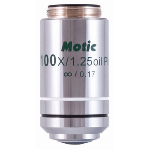 Motic CCIS Plan achromat. Phasenobjektiv positiv EC-H PL 100x/1.25 (Feder, Öl) (AA=0.15mm)