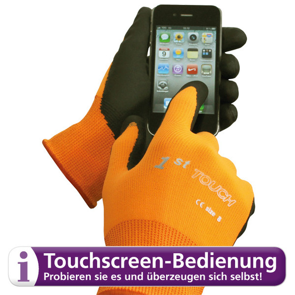1st Touch handschoen voor touchscreens, maat 9