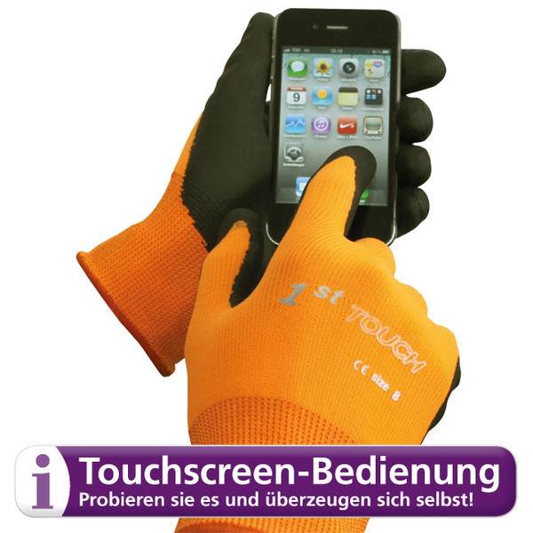 1st Touch handschoen voor touchscreens, maat 10