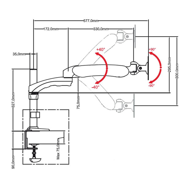 Optika Industrieel statief SZ-STL5LED