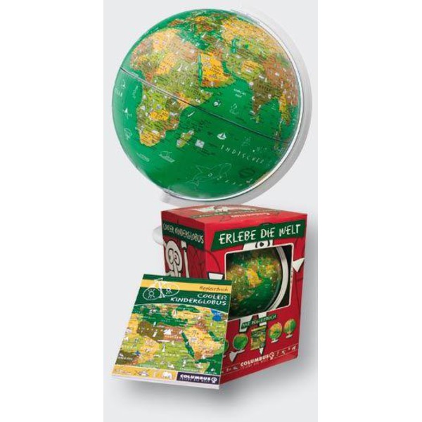 Columbus Kinderglobe Kinderwereldbol ''Beleef de wereld''