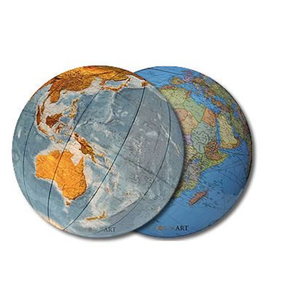Columbus Globe Duo Roestvrij staal 40cm