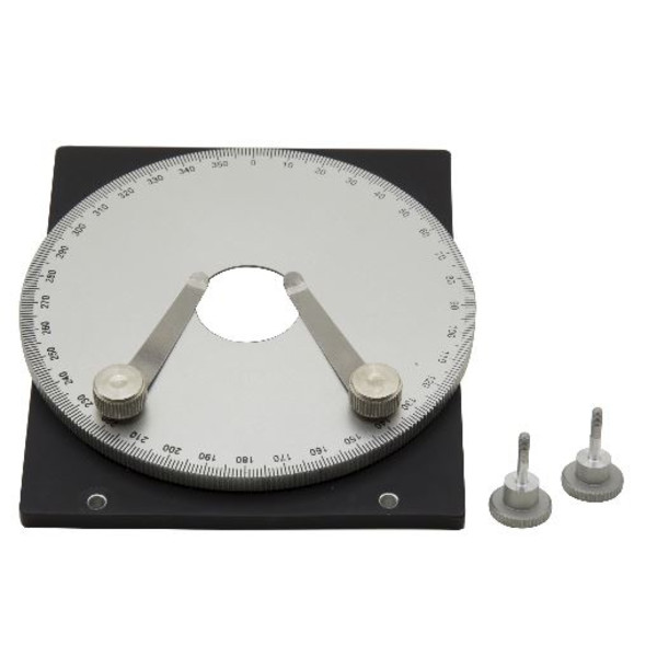 Optika draaitafel M-175.1, voor polarisatieset voor podiumgrootte 233 x147mm
