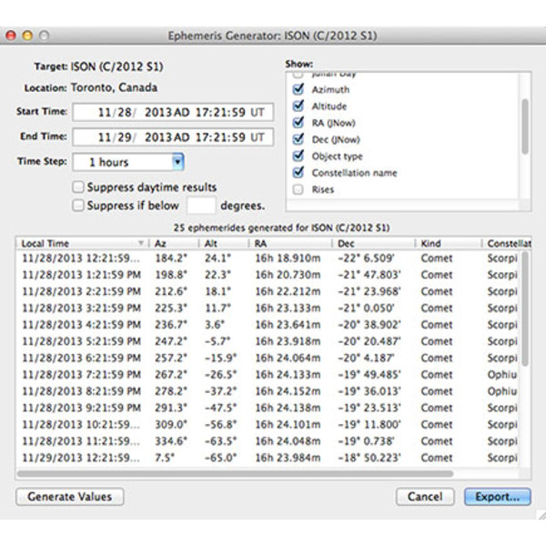 Starry Night Pro Plus 7 Astronomy Software