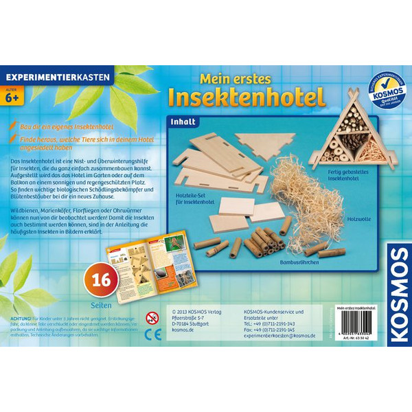 Kosmos Verlag Kosmos uitgeverij, Mijn Eerste Insectenhotel (Duits)