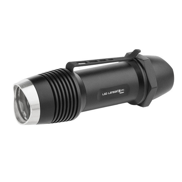 LED LENSER Zaklamp F1, zwart