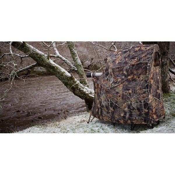 Stealth Gear Camouflagetent, 2 personen, met stoel