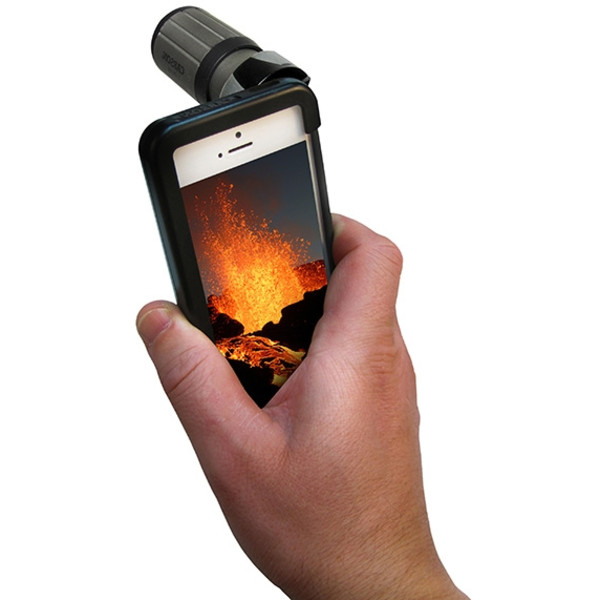 Carson Monoculair HookUpz 7x18 Mono met smartphone-adapter iPhone 5
