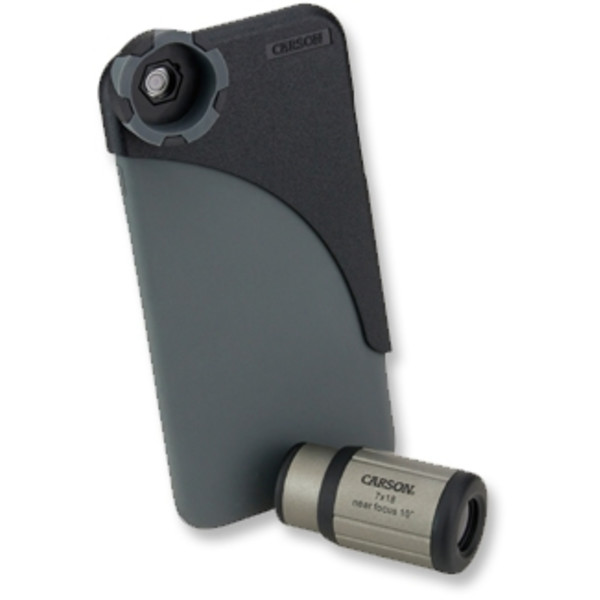 Carson Monoculair HookUpz 7x18 Mono met smartphone-adapter iPhone 6