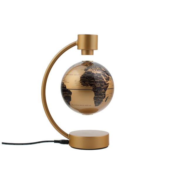 Stellanova Zweefglobe goudmetallic-goud (Engels) 10cm