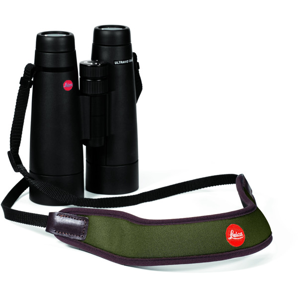 Leica Neopren draagriem, racend groen