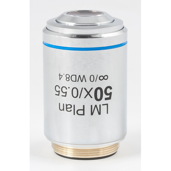 Motic Objectief 50x/0,55, CCIS LM plan-achromatisch (WD=8,4mm)
