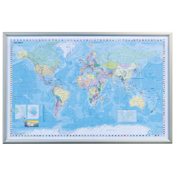 Stiefel Wereldkaart wereld map LED lichtkaart