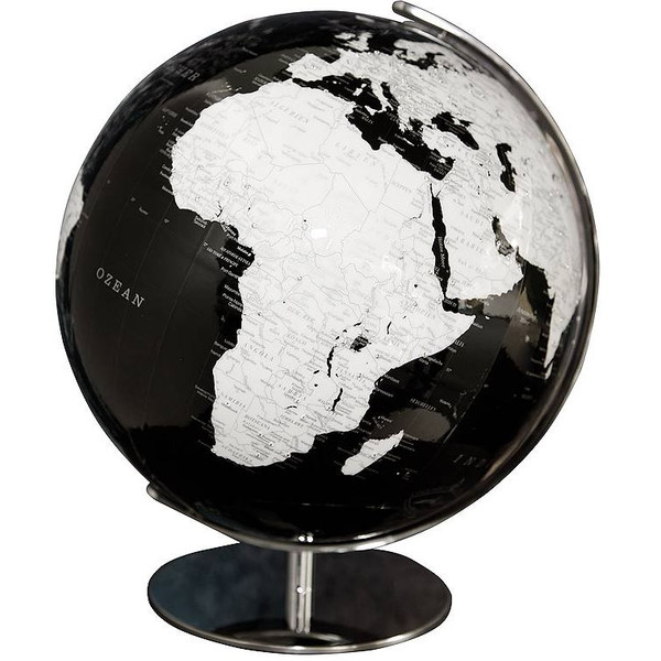 Columbus Globe Artline, zwart met Swarvoski-kristallen, diameter: 40cm