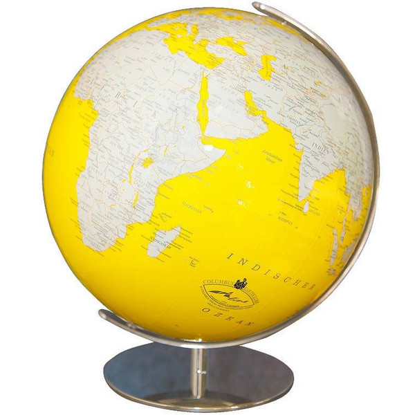 Columbus Globe Artline yellow mit Swarovski Zirkonia 34cm