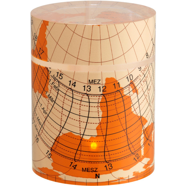 TFA Zonnewijzer Solemio cylinder sundial