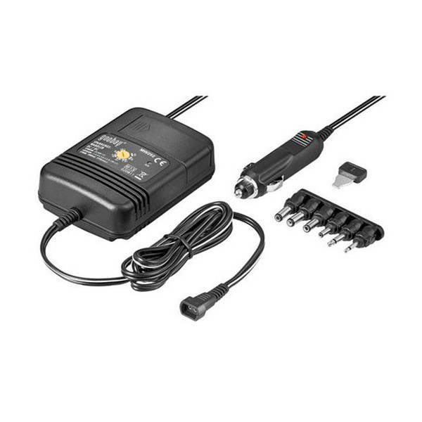 TS Optics Kabel Stroomvoorziening coax-adapterset, met sigarettenaansteker-plug