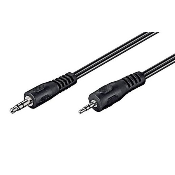 2,5 mm plug naar 3,5 mm plug