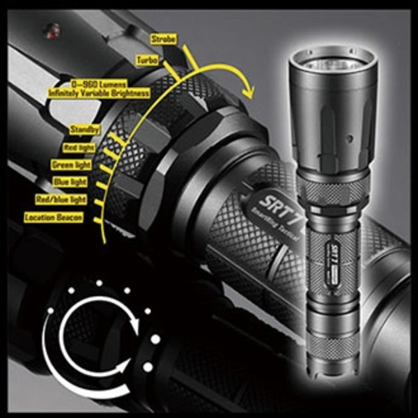 Nitecore Zaklamp SRT-7